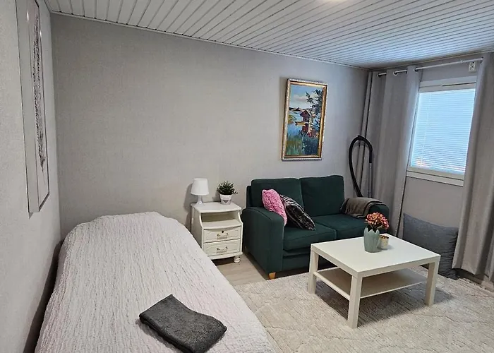 Air Contioned And Furnished Half Of Semi Detached House Apartman Rauma